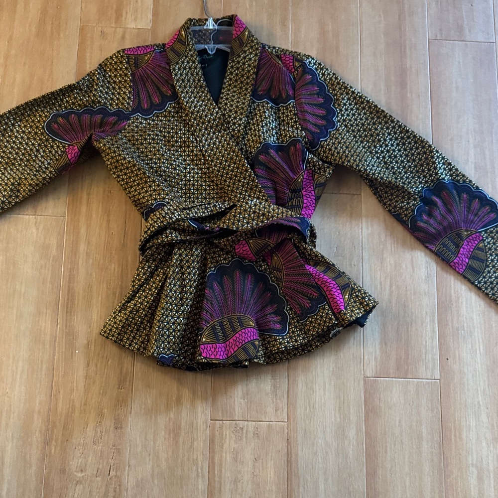 Stylish Women's Afro Centric Patterned Jacket - image 1